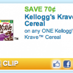 New Coupons – Kellogg’s, Aquafresh and More