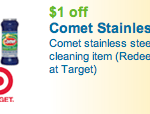 HOT – Comet Stainless Steel Cleaner FREE at Target