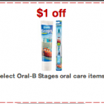 Oral-B Stages: $.29 at Target