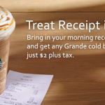 Starbucks: $2 Iced Grande Beverage after 2 p.m.
