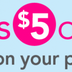 Babies/Toys R Us: $5 off any Purchase
