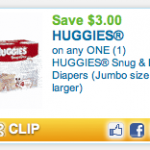 $3 Off Huggies Diapers