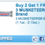 3 Musketeers: B2G1 FREE Coupon And Deals