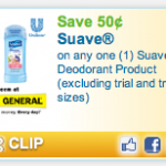 Hot New Suave Coupons