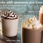 Starbucks: BOGO FREE Coupon