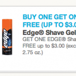 HOT – B1G1 FREE Edge Shave Gel (Up T0 $3 Value)