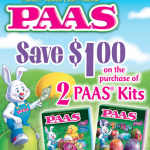 PAAS Easter Egg Decorating Coupons