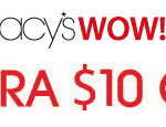 Macy’s Coupon: $10 Off $25 Purchase