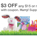 CVS: $3 Off $15 Easter Purchase