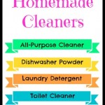 5 Homemade Cleaners: Laundry Detergent, Dishwasher Powder And More