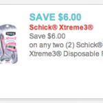 High Value Schick Coupons And Walgreens Deal