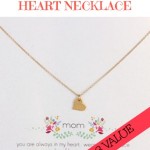 Giveaway: Sparkle Heart Necklace ($68 Value)