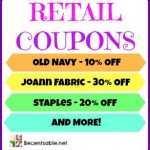 Retail Coupons: Macy’s, Banana Republic And More