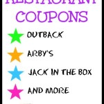 Restaurant Coupons: Del Taco, McDonald’s And More