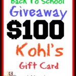 Giveaway: $100 Kohl’s Gift Card