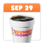 Dunkin Donuts Free Coffee