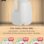 HOT-$.75 Off Any Gallon Of Milk (Ibotta Offer)