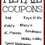 Retail Coupons: Gap, JC Penney, Kohl’s, Target And More