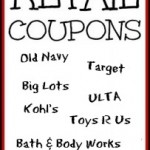 Retail Coupons: Big Lots, Old Navy, Kohl’s And More