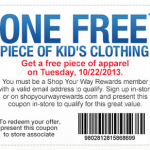 Sears Outlet: FREE Kid’s Clothing