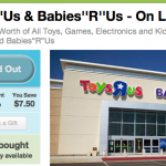 Toys R Us Deal: Get $10 Voucher For Just $6