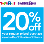 Toys R Us Coupon: 20% Off Entire Purchase