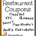 Restaurant Coupons: KFC, Pizza Hut, Papa Murphy’s And More