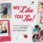 20 FREE Holiday Photo Cards