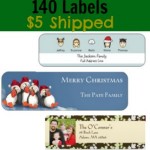 Vistaprint Coupon: 140 Holiday Labels For $5 Shipped