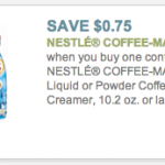 Coffee Mate Coupon: $.75 Off Printable Coupon