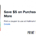 Hallmark Printable Coupons: $5 Off $10 And More