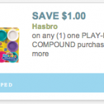 Play-Doh Coupon: $1 Off Printable Coupon