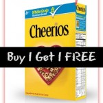 Cheerios Coupon: Buy One Get One FREE
