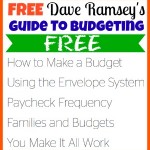 Dave Ramsey Budget Kit: FREE Download