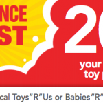 Babies R Us Coupon And Toys R Us Coupon: 20% Off Clearance Items