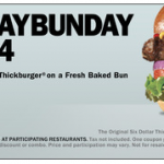 Carls Jr Coupon Or Hardees Coupon: B1G1 FREE