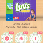 Ibotta Offers: Luvs, Tampax, Quaker And More