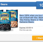 Bush’s Beans Coupon: FREE Can Of Beans