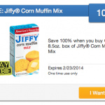 Jiffy Coupon: FREE Jiffy Corn Muffin Mix