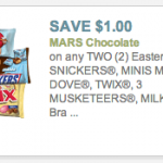 Easter Candy Coupons: Snickers, M&M’s And More