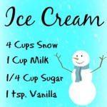 Snow Ice Cream Recipe: Quick And Easy Recipe