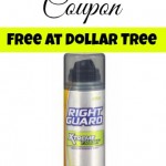Right Guard Coupon: FREE At Dollar Tree