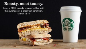 Free Starbucks Coffee: Free Grande Coffee Deal