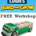 Lowe’s Build And Grow: FREE Workshop (Recycling Truck)