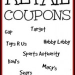 Retail Coupons: Gap, Michaels, JCPenney And More