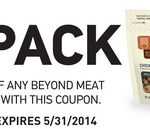 Beyond Meat Coupon: Get A FREE Package