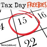 Tax Day Freebies And Deals For 2014