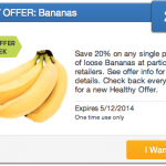 20% Off Bananas
