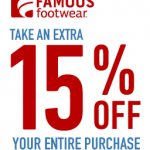 Famous Footwear Memorial Day Coupons