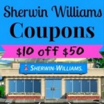 Sherwin Williams Coupon: $10 Off $50